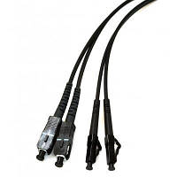 Оптический патчкорд SC/UPC-LC/UPC MM (OM3) Duplex, Black, 20m CMS (UPC-20SCLC(MM)D(ON)BK) ASN