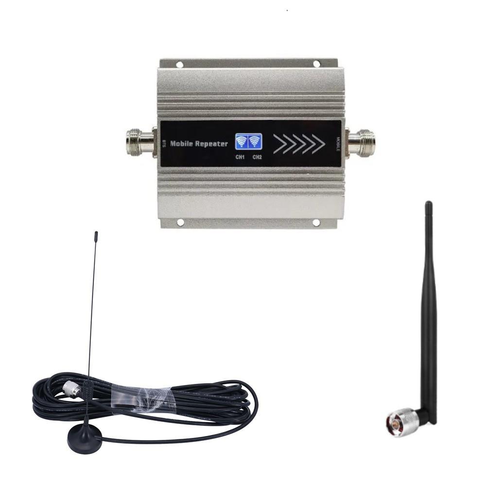 Репітер підсилювач мобільного зв'язку і інтернету GSM mini 2G 3G 4G 900 2100 МГц (всеспрямовані антени), фото 1