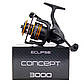 Котушка для спінінга ECLIPSE CONCEPT 4000 6+1 BB Метал шпуля, фото 4