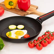 Сковорода універсальна Magio MG-1174-24 24 см чорна ID 4791063, фото 2