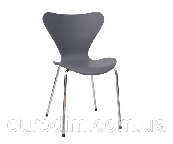 Стілець Амм пластиковий сірий