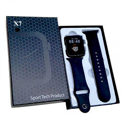 Годинник C 64777 Bluetooth 5.0, кольоровий дисплей 1.8", годинник, дзвінки та повідомлення, кроки, будильник, спорт, серцебиття,