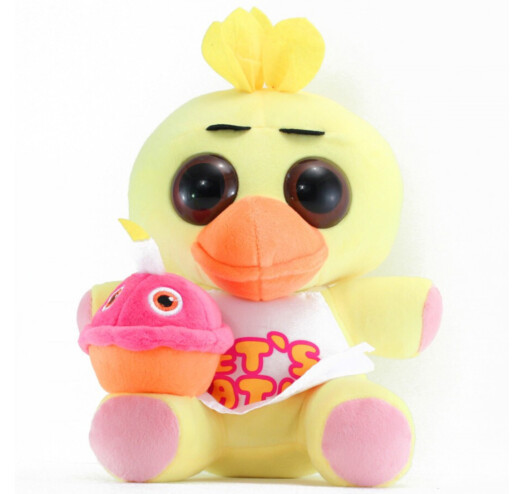 М'яка Іграшка Качка Чіка Плюшева Five Nights At Freddy's 25 см Аніматроніки Фнаф Фреді 5 Ночей з Фредді, фото 1