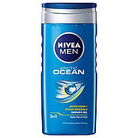 Гель для душу чоловічий Nivea Arctic Ocean 3 в 1 250 мл