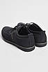 Туфлі підліткові для хлопчика чорного кольору Уцінка 176751T Безкоштовна доставка, фото 3