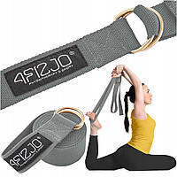 Ремень для йоги 4FIZJO 300 см 4FJ0525 Grey I'Pro