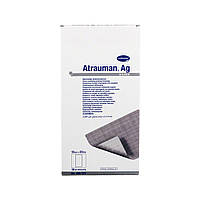 Атравматическая повязка с серебром Paul Hartmann Atrauman Ag 10х20см 1шт IN, код: 7575245