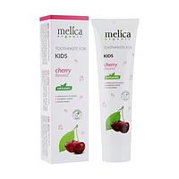 Зубная паста детская Вишня Melica Organic 100 мл BK, код: 8163703