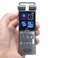 Профессиональный диктофон цифровой с линейным входом Savetek GS-R06 8 Гб памяти Серый (100084 PZ, код: 1439082