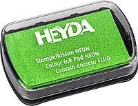 Чернильная подушечка Heyda 9 x 6 см неоновый Зеленый 204888435 UT, код: 2553037