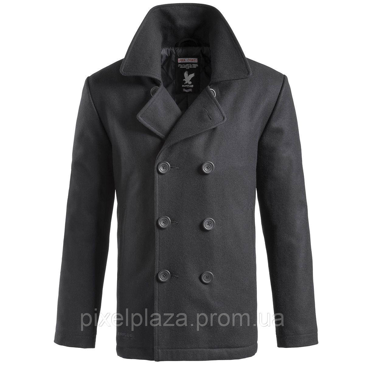 Бушлат Surplus Pea Coat S Черный (20-4030-03) PZ, код: 1381884 - фото 1 - id-p2173986299