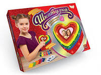 Блестящая мозаика Danko Toys Шкатулка Сердце SHR-01-07 UL, код: 6704879