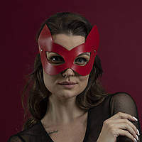 Маска кошки Feral Fillings Kitten Mask натуральная кожа Красный (SO3410) NB, код: 1766465