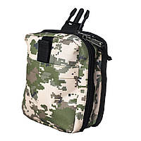 Подсумок набедренный для тактической аптечки MOLLE VS Thermal Eco Bag TEB пиксель XN, код: 7547104