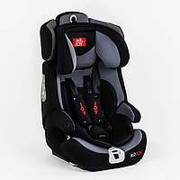 Дитяче автокрісло JOY "ISOFIX" універсальне, група 1/2/3 (9-36 кг). Black and grey 80461 4523438