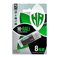 Флеш память Hi-Rali Corsair USB 2.0 8GB Black NX, код: 7698264