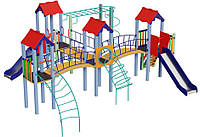 Детский игровой развивающий комплекс Замок KDG 6,78 х 6,62 х 2,95м KS, код: 6501447