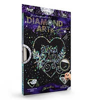 Алмазная мозаика Danko Toys Diamond Art Совушки DAR-01-03 GG, код: 8263826