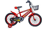 Велосипед детский двухколёсный 16 Scale Sports T13 красный NB, код: 7609453