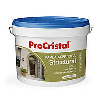 Краска структурная ProCristal Structural IP-138 15 кг Белый UT, код: 7766377