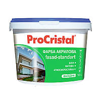 Фарба акрилова фасадна Ірком ProCristal Fasad-Standart IP-131 10 л IN, код: 7767733