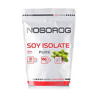 Протеин Nosorog Nutrition Soy isolate 1000 g 28 servings Natural BM, код: 7520972