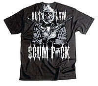 Футболка Sikspak Outlaw Scumfuck Tee Black M