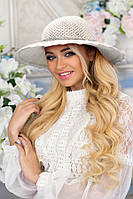 Шляпа «Сантана» Braxton белый 56-59 BM, код: 6160740