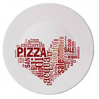 Блюдо для пиццы Red Ronda d-33 см Bormioli Rocco 419320F77321753 BM, код: 6600859