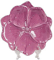 Сервировочные блюда 3 штуки Purple Flower 18.6х18х3 см DP219183 BonaDi BM, код: 8390173