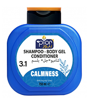 Шампунь-гель 3 в 1 PIOR Calmness, 750 мл