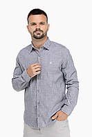Рубашка однотонная мужская MCL 32602 L Серый (2000989744023) BM, код: 8126470