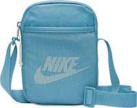 Сумка через плечо Nike NK HERITAGE S CROSSBODY 1L голубая BA5871-407