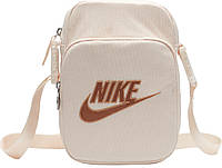 Сумка через плечо Nike NK HERITAGE CROSSBODY - MTLC M 4L бежевая FB3041-838