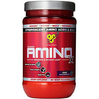 Аминокислота BCAA для спорта BSN Amino X 435 g 30 servings Grape QT, код: 7517562