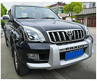 Передняя альтернативная оптика (с Дхо) для Toyota Land Cruiser Prado 120 2003-2009