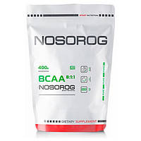 Аминокислота BCAA для спорта Nosorog Nutrition BCAA 8:1:1 200 g 40 servings Pure QT, код: 7778652