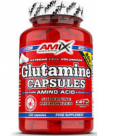 Глютамин для спорта Amix Nutrition L-Glutamine 800 mg 120 Caps QT, код: 7803183