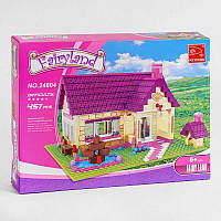 Детский конструктор Keyixing Ausini Fairyland 457 деталей Purple (123387) QT, код: 8237207