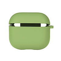 Чехол с микрофиброю Silicone Case Airpods 3 Mint QT, код: 8294121