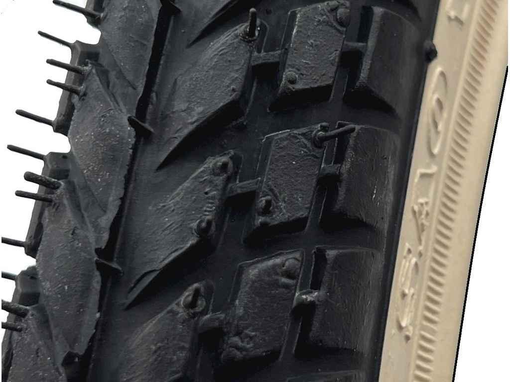 Покришка без камери (для велосипеду) 26 х 1,95 (54-559) Дорожній 204 (білий корд) ТМ SRC FG