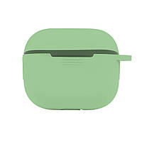 Чехол с карабином Silicone Case Airpods 3 Mint QT, код: 8323377