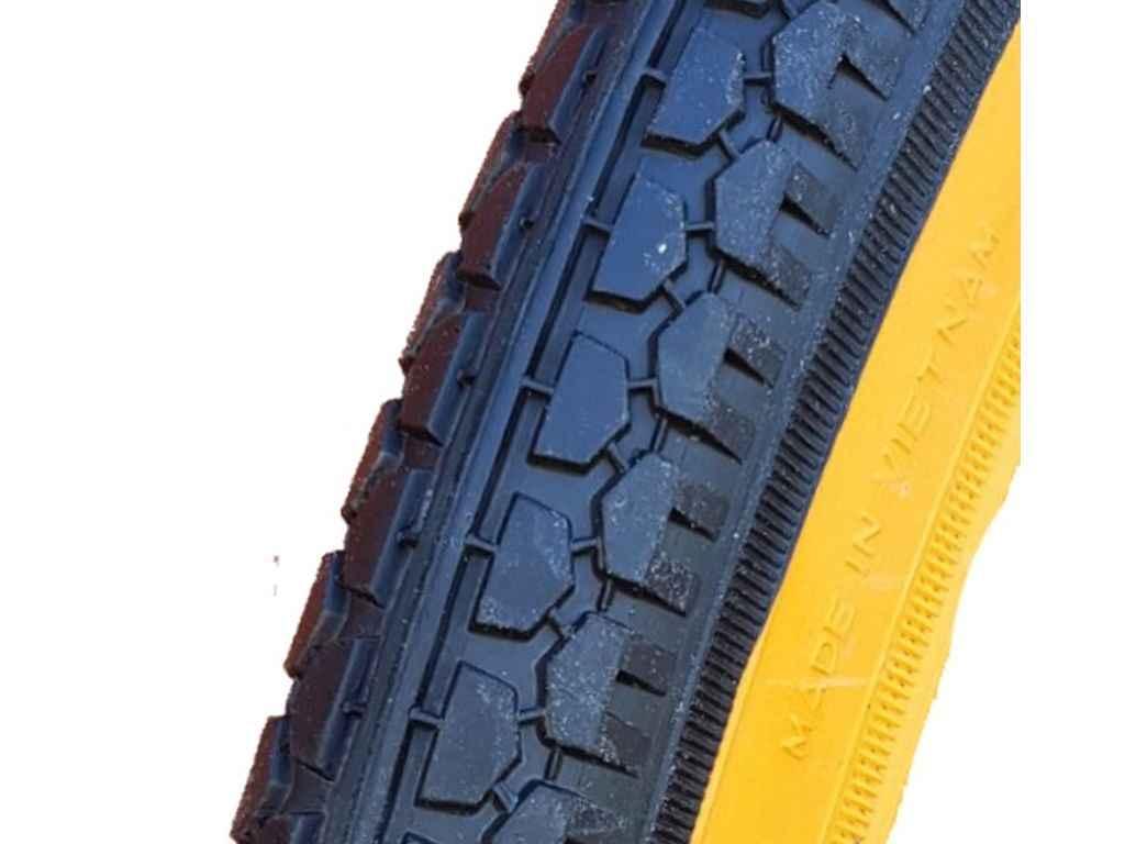 Покришка без камери (для велосипеду) 28 х 1,75 (47-622) Дорожній 107 (помаранчевий корд) ТМ SRC FG