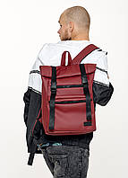 Рюкзак ролл Sambag унисекс RollTop LTT Бордо (24238005m) XN, код: 6534362