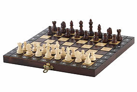 Шахи MADON Набір: шахи, шашки, нарди коричневий, бежевий Уні 26,5х26,5см арт 142