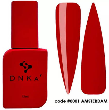 Топ для гель-лаку без липкого шару DNKA Cover Top №0001 Amsterdam 12 мл, фото 1