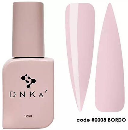 Топ для гель-лаку без липкого шару DNKA Cover Top №0008 Bordo 12 мл, фото 1