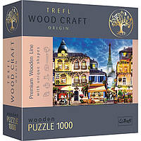 Фігурний дерев'яний пазл Trefl Французька алея 1000 елементів 52х38 см 20142 NX, код: 8264990