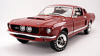 Модель коллекционная ERTL 1:18 Ford Mustang Shelby GT350 (1967) Red