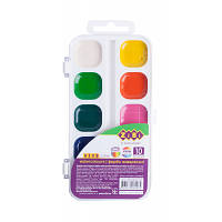 Краски для рисования ZiBi KIDS Line Водорастворимые акварельные 10 цветов (ZB.6543-10) - Топ Продаж!